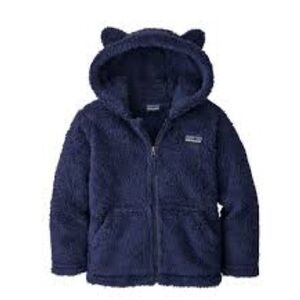 Patagonia Baby Furry Friends Hoody 3T navy